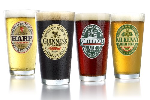 16-Ounce Set of 4 ARC International Luminarc Pub Beer Glass