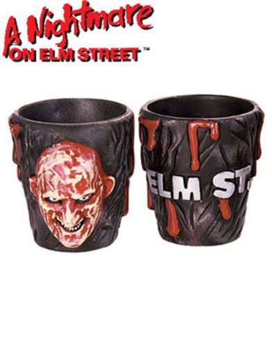 Details about   A Nightmare On Elm Street Freddy Krueger 16oz Pint Glass Tumbler Halloween NIB 