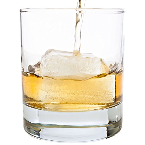 Taylord Milestones Whiskey Glass Set of 2 Rocks Style Glassware for Bourbon and Old Fashioned Cocktails Premium 10 oz Scotch Glasses 