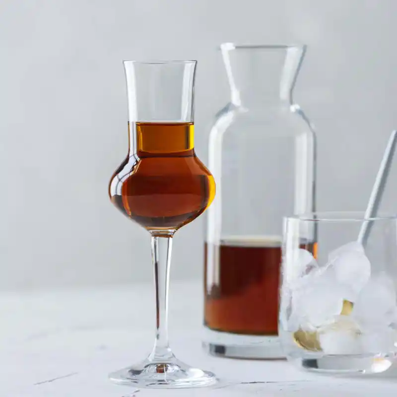 Digestif in tall glass