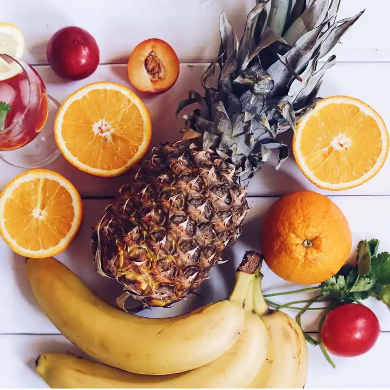 Fruit used for juices in cocktails